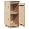 Szafki, 2 szt., 31,5 x 34 x 75 cm, lite drewno sosnowe