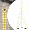 Choinka LED 363 diody LED Ciepła biel 182 cm