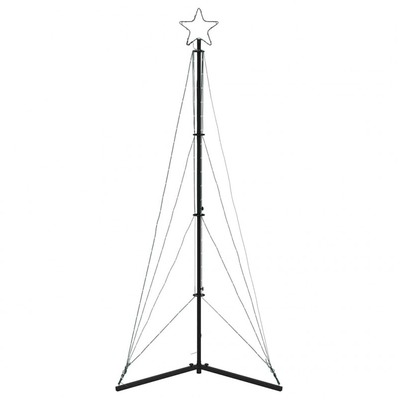 Choinka LED 363 diody LED Ciepła biel 182 cm