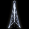 Choinka LED 363 diody LED Zimna biel 182 cm