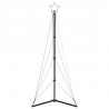 Choinka LED 363 diody LED Zimna biel 182 cm