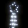 Choinka LED 363 diody LED Zimna biel 182 cm
