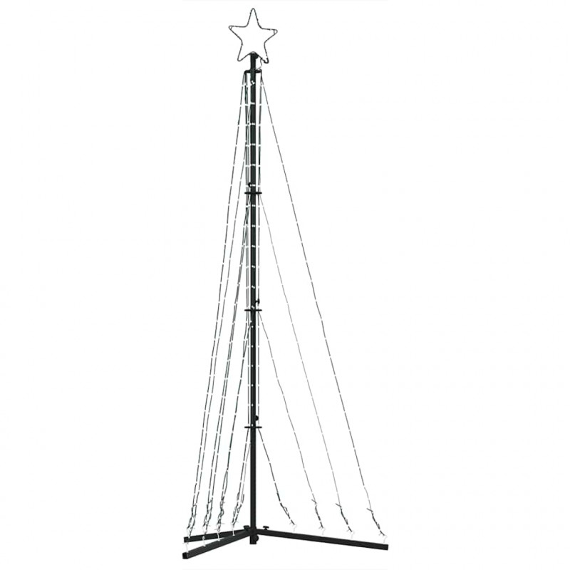 Choinka LED 339 LEDs Ciepła biel 182 cm