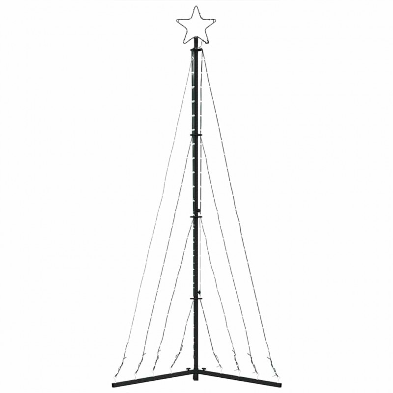 Choinka LED 339 LEDs Ciepła biel 182 cm