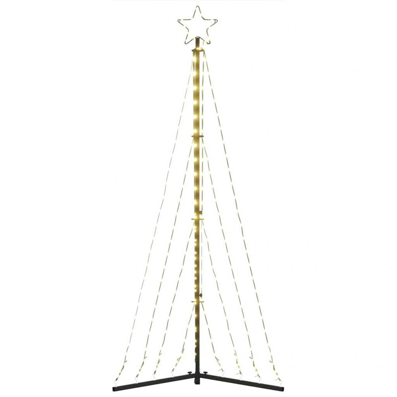 Choinka LED 339 LEDs Ciepła biel 182 cm