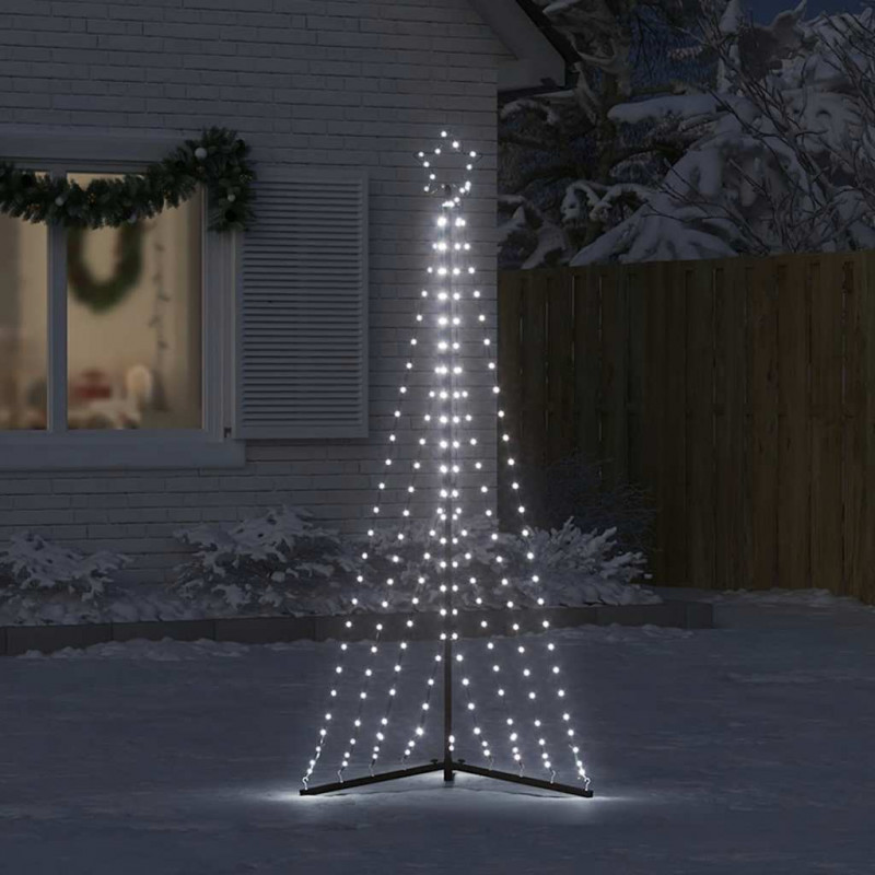 Choinka LED 339 LED Zimna biel 182 cm