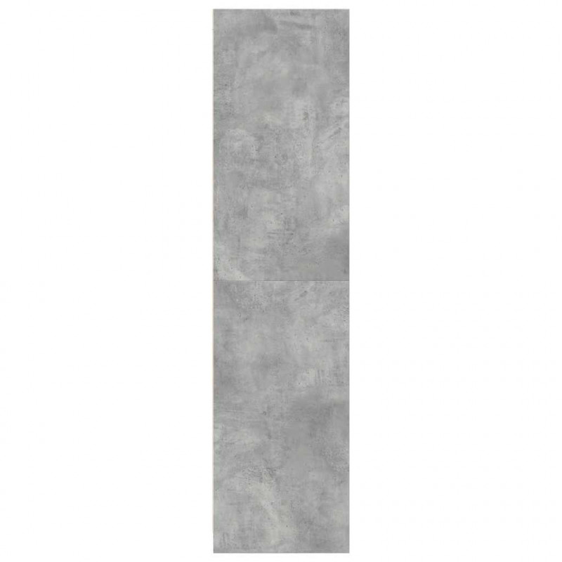 Szafa, szarość betonu, 80x50x200 cm