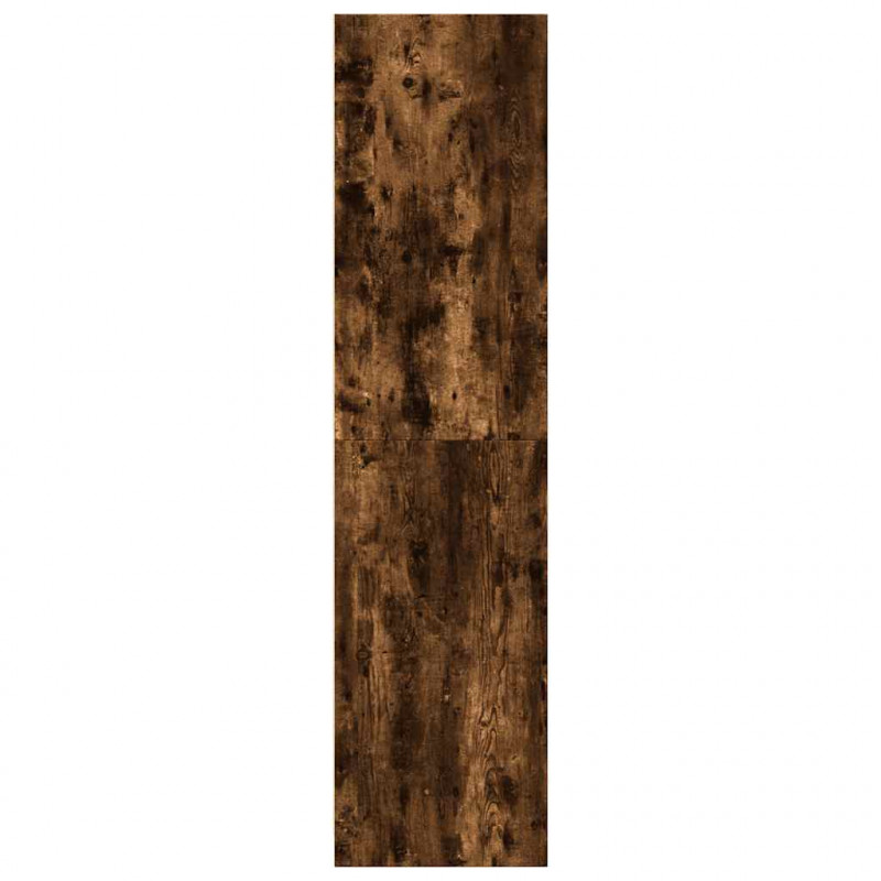 Szafa, przydymiony dąb, 80x50x200 cm, materiał drewnopochodny