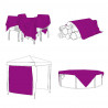 Osłona roślin z oczkami 3x5 m Polietylen