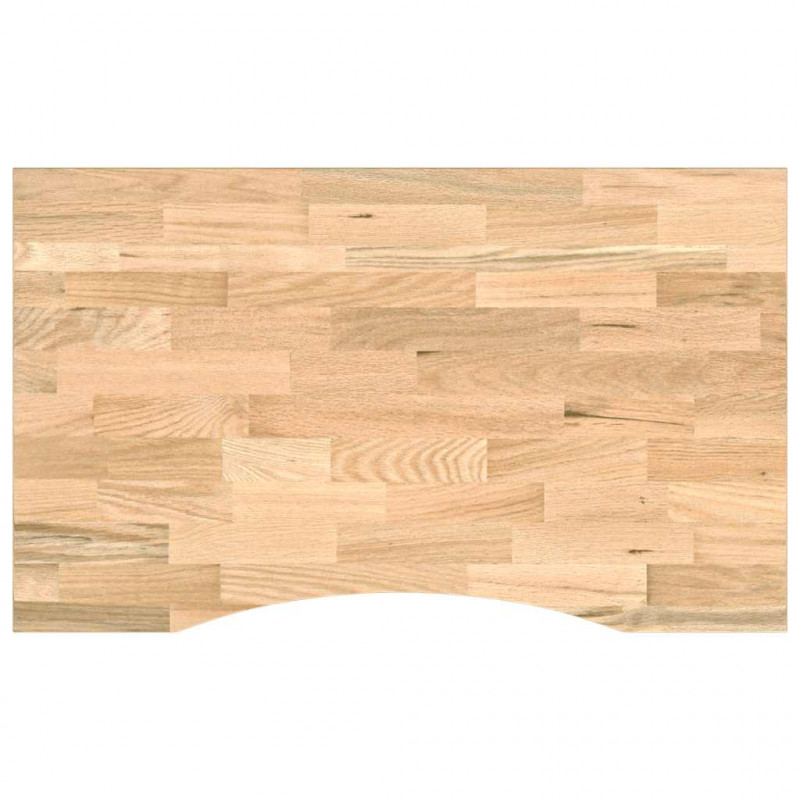 Stolik roboczy, 100x60x81,5 cm, lite drewno dębowe