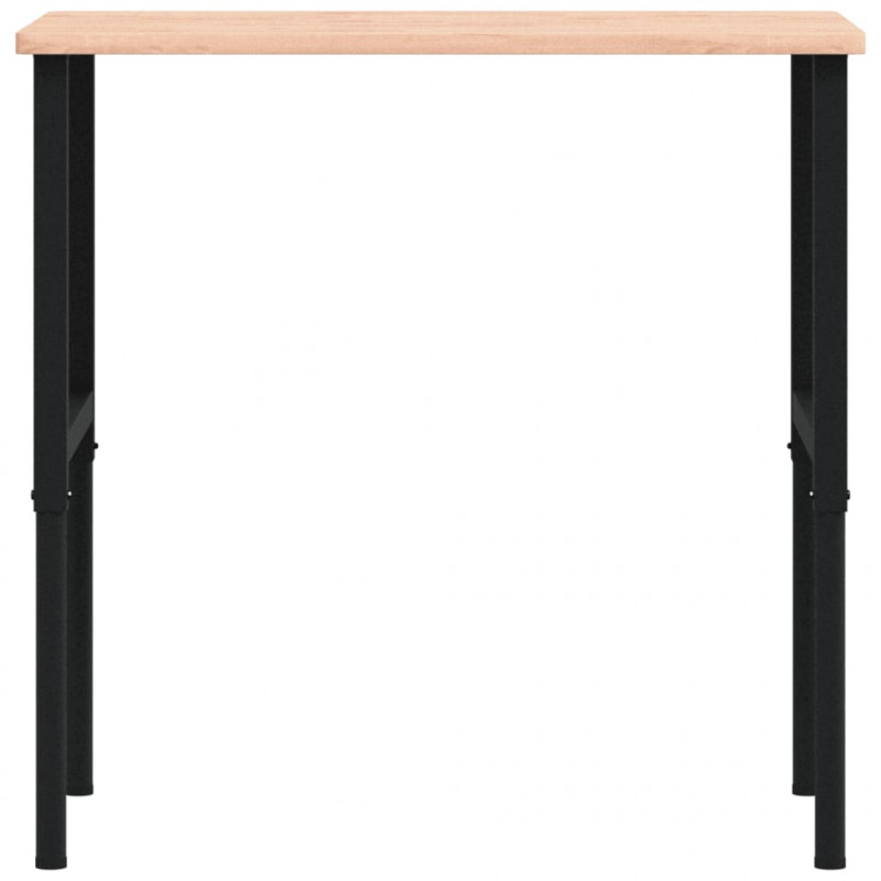 Stolik roboczy, 100x60x(71,5-98) cm, prostokątny, drewno bukowe