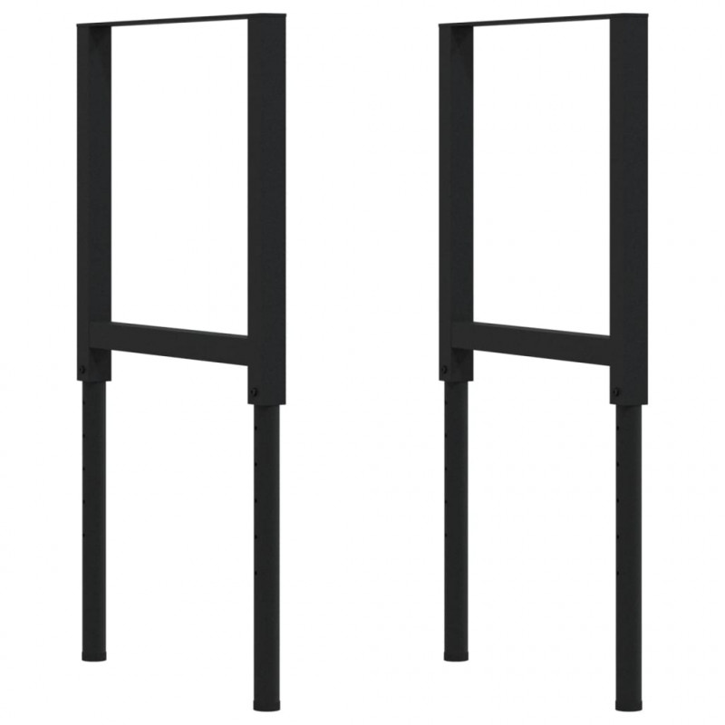 Stolik roboczy, 80x60x(73-99,5)cm, prostokątny, drewno akacjowe