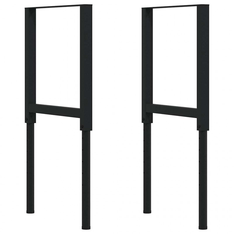 Stolik roboczy, 80x60x(71,5-98) cm, drewno dębowe