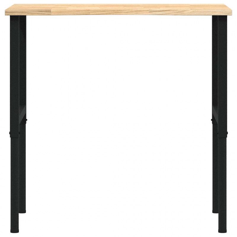 Stolik roboczy, 100x60x(71,5-98) cm, drewno dębowe