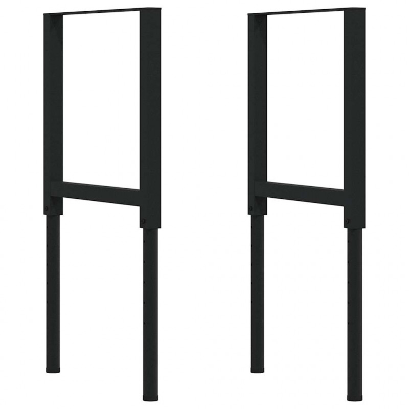 Stolik roboczy, 100x60x(71,5-98) cm, drewno dębowe