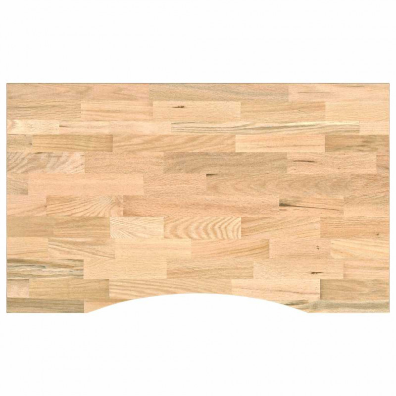 Stolik roboczy, 100x60x(71,5-98) cm, drewno dębowe