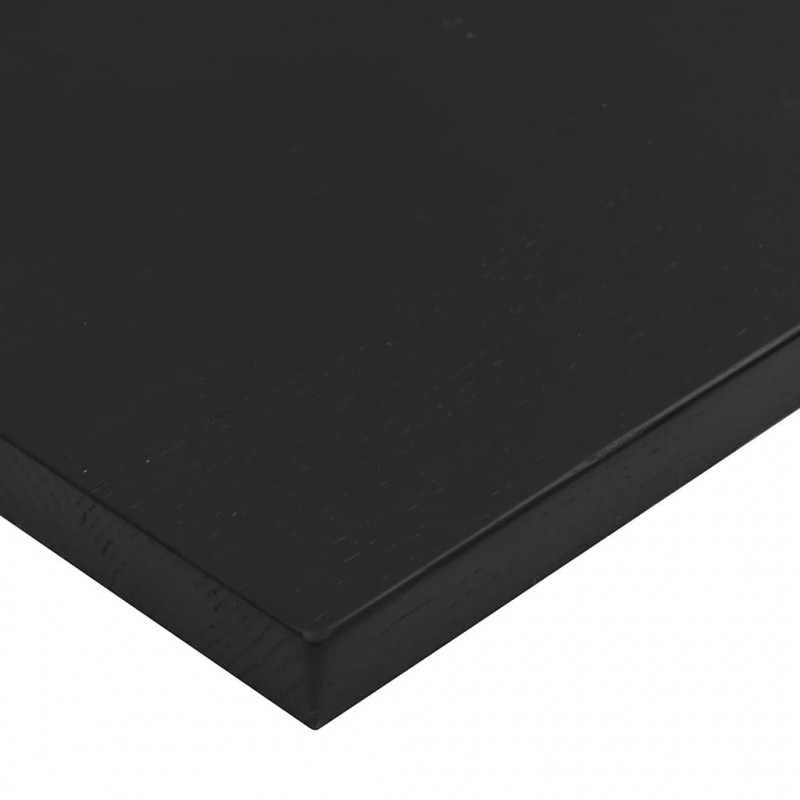 Stolik roboczy, ciemny brąz, 100x60x(71,5-98) cm, drewno dębowe