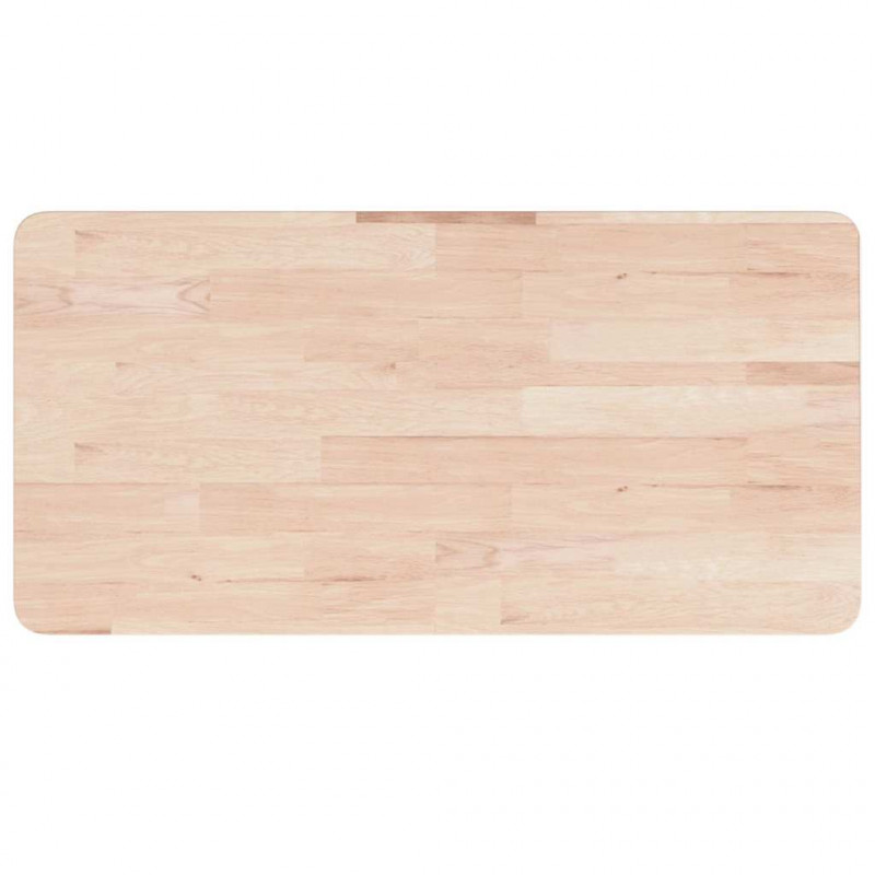 Stolik roboczy, 100x60x(73-99,5) cm, drewno dębowe, prostokątny