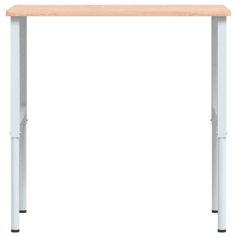 Stolik roboczy, 100x60x(71,5-98) cm, prostokątny, drewno bukowe