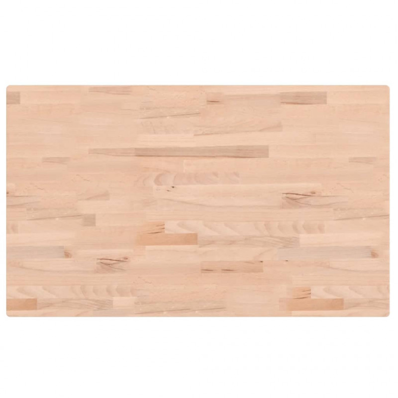 Stolik roboczy, 100x60x(71,5-98) cm, prostokątny, drewno bukowe