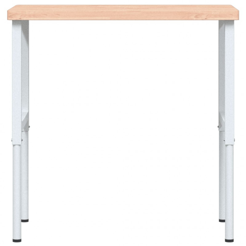 Stolik roboczy, 100x60x(73-99,5) cm, prostokątny, drewno bukowe