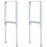 Stolik roboczy, 100x60x(73-99,5) cm, prostokątny, drewno bukowe