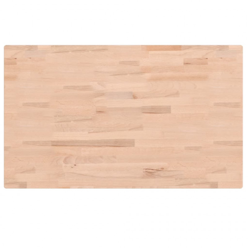 Stolik roboczy, 100x60x(73-99,5) cm, prostokątny, drewno bukowe