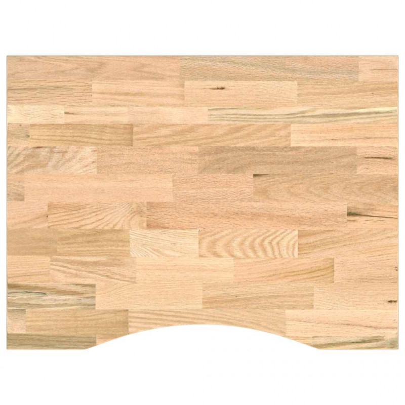 Stolik roboczy, 80x60x(71,5-98) cm, drewno dębowe