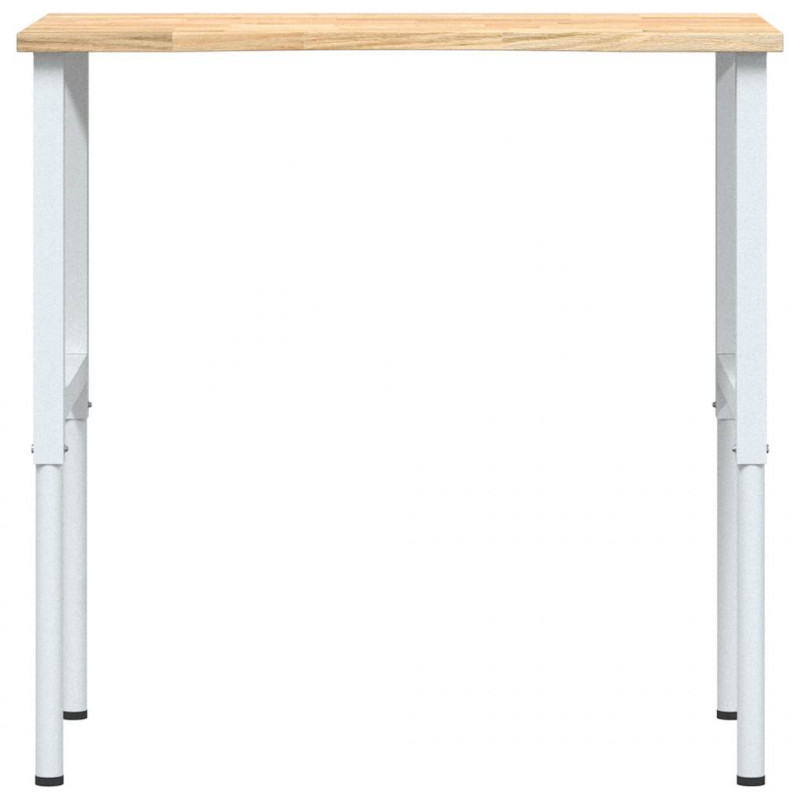 Stolik roboczy, 100x60x(71,5-98) cm, drewno dębowe