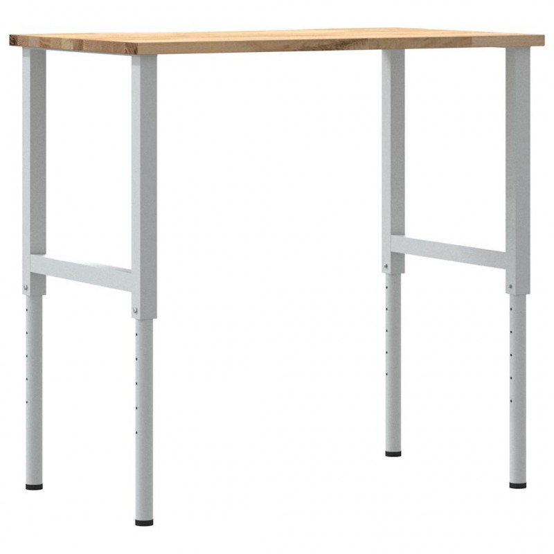 Stolik roboczy, 100x60x(71,5-98) cm, drewno dębowe