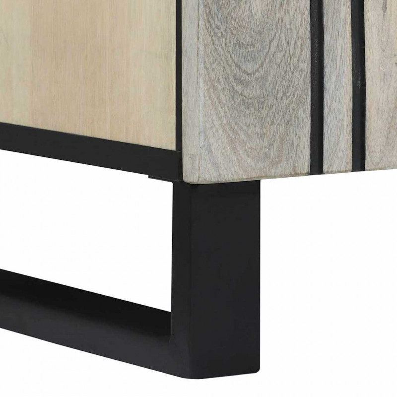 Zestaw mebli łazienkowych 2 pcs Biały Materiał drewnopochodny
