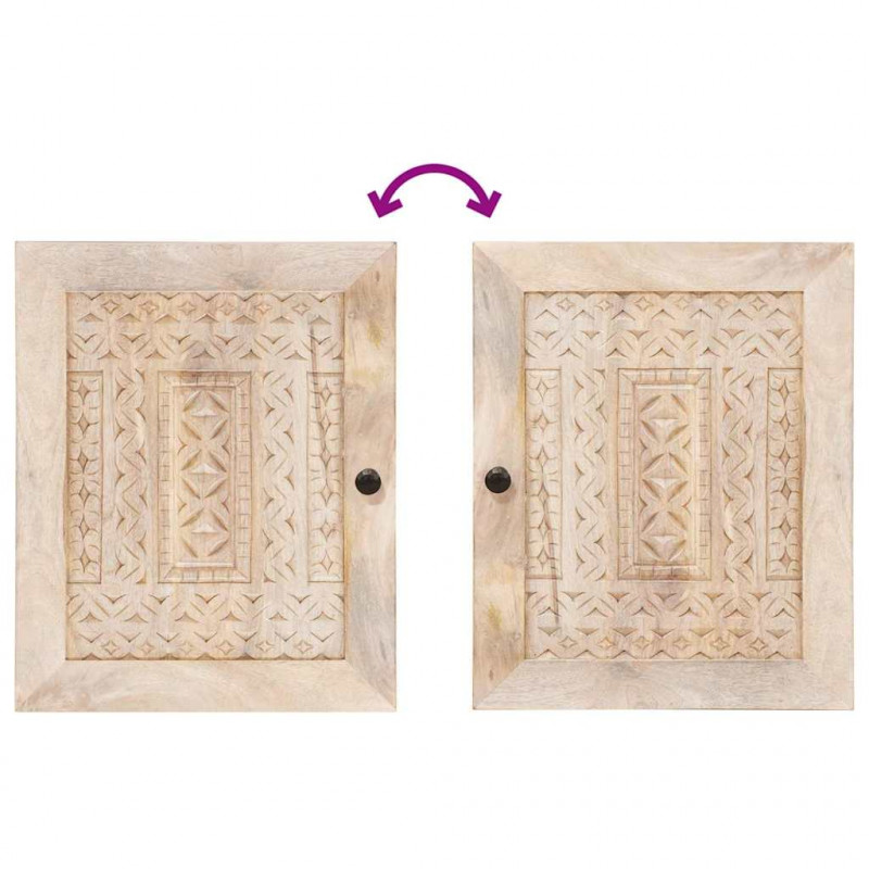 Zestaw mebli łazienkowych 4 pcs Biały Materiał drewnopochodny
