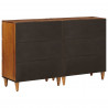 Bufet 2 pcs orzech włoski 60 x 33 x 75 cm Drewno z mango