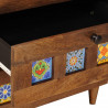 Bufet 2 pcs orzech włoski 60 x 33 x 75 cm Drewno z mango