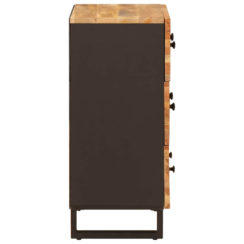 Bufet 2 pcs Brązowy 60 x 33 x 75 cm Drewno z mango
