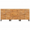 Bufet 3 pcs Brązowy 60 x 33 x 75 cm Drewno z mango