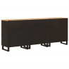 Bufet 3 pcs Brązowy 60 x 33 x 75 cm Drewno z mango