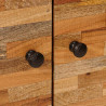 Bufet 3 pcs Brązowy 60 x 33 x 75 cm Drewno z mango