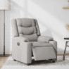 Elektryczny fotel rozkładany Cloud Grey Fabric