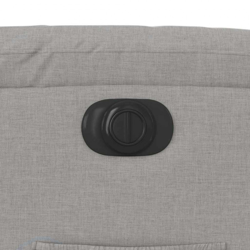 Elektryczny fotel rozkładany Cloud Grey Fabric