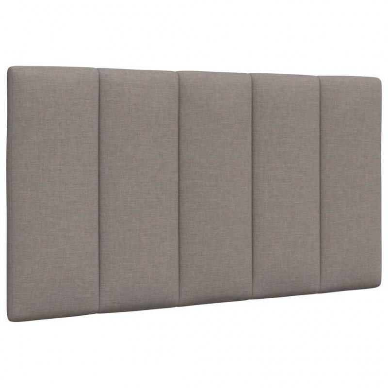 Rama łóżka bez materaca Hanko Taupe 90x190 cm Tkanina