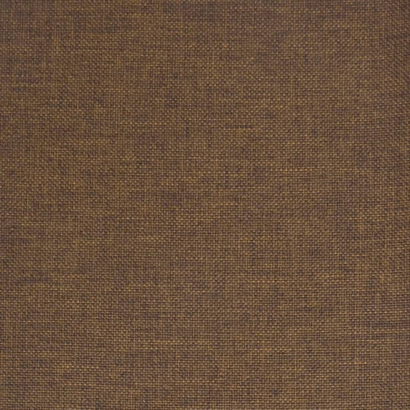 Fotel bujany, brązowy, tapicerowany tkaniną