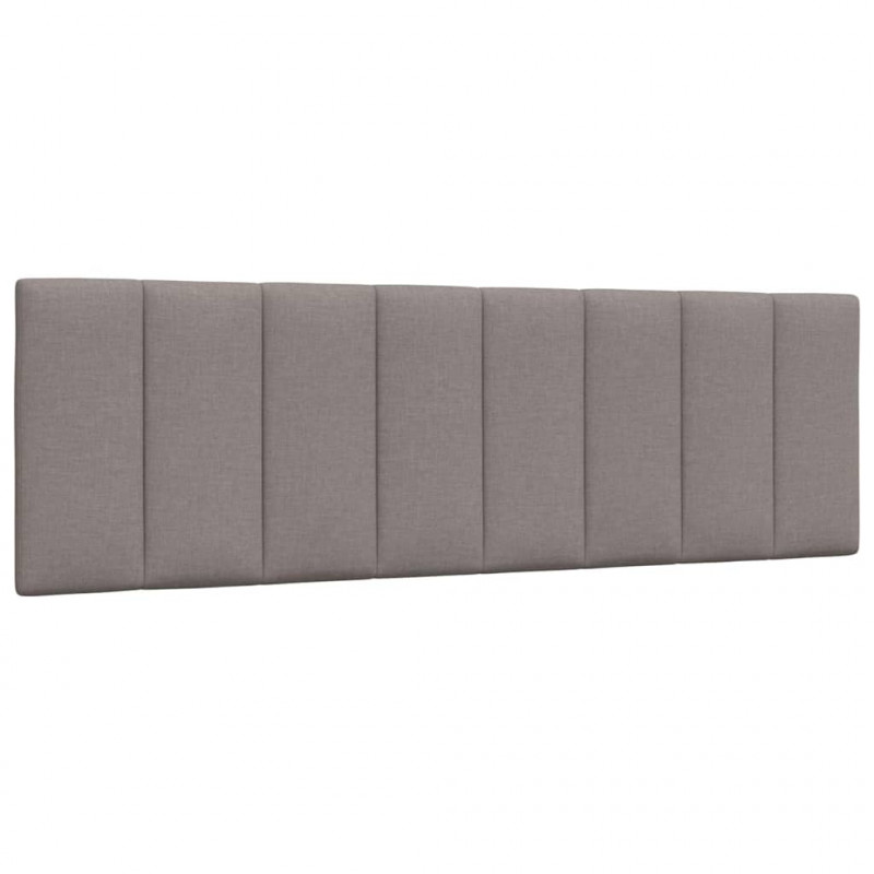 Łóżko z materacem, Hanko, taupe, 160x200 cm, tkanina