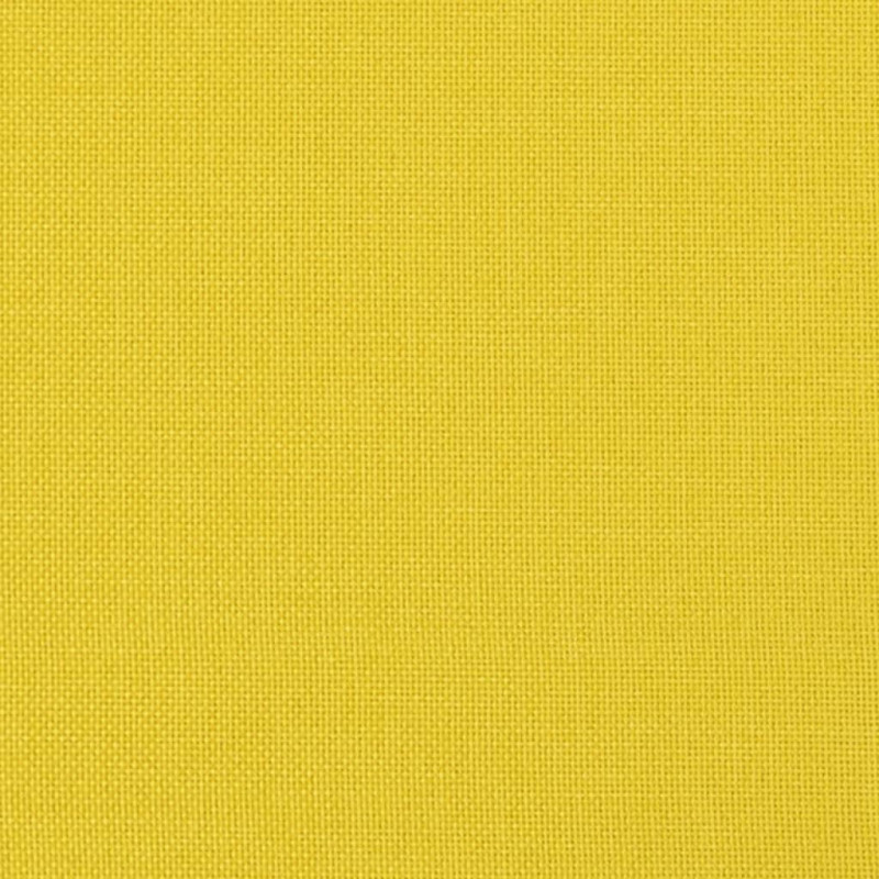 3-częściowy komplet wypoczynkowy, obity tkaniną, jasnożółty