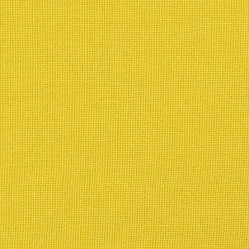 3-częściowy komplet wypoczynkowy, obity tkaniną, jasnożółty