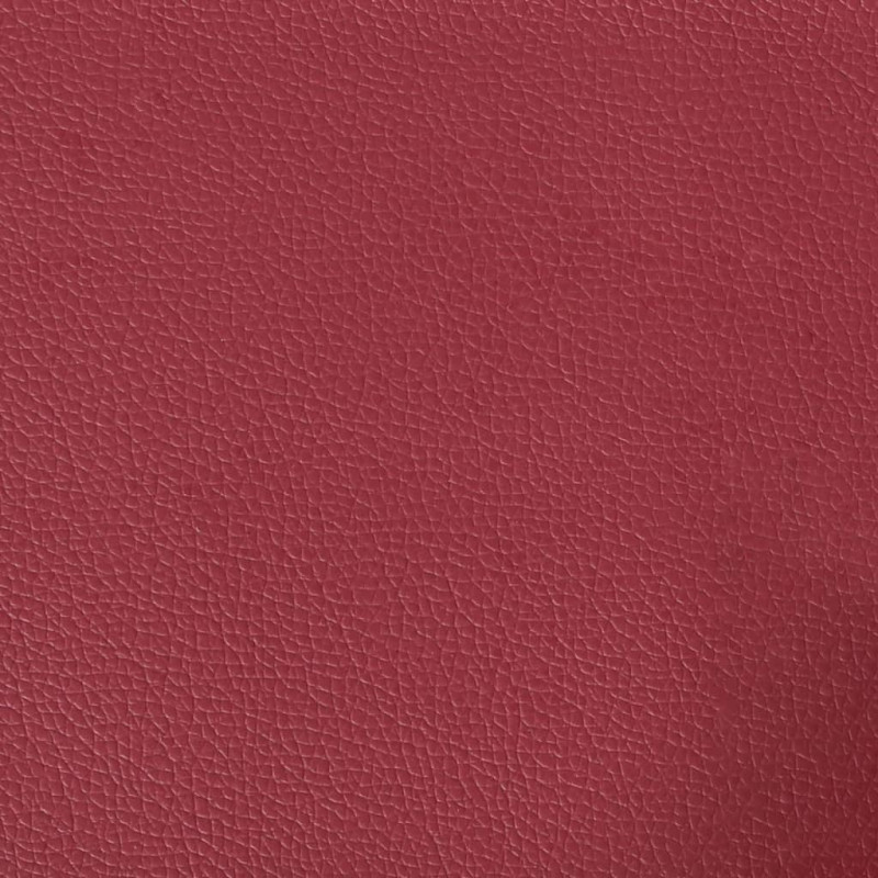 3-cz. komplet wypoczynkowy z poduszkami, bordowy, ekoskóra