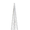 Zestaw stożków dekoracyjnych z zimnym, białym LED, 60/90/120 cm