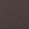 Rama łóżka otomana bez materaca, brązowa, 120x190 cm, tkanina