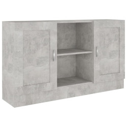 Szafka, szarość betonu, 120x30,5x70 cm, materiał drewnopochodny