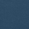 Rama łóżka otomana z materacem, niebieska, 140x200 cm, tkanina